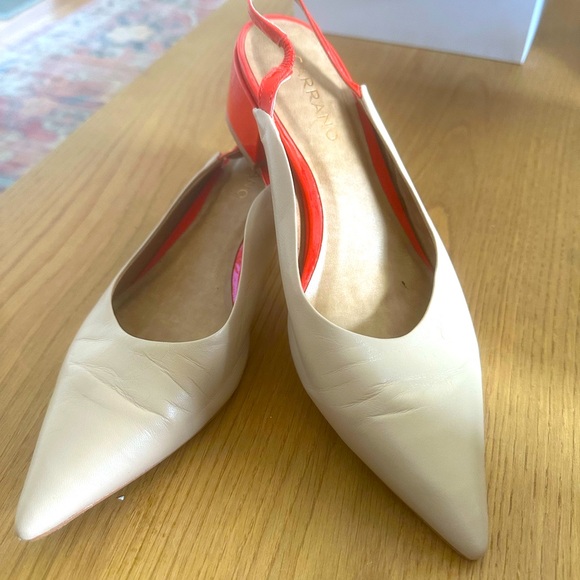 Carrano pointed toe sling back heels - Picture 1 of 6